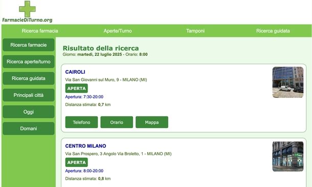 Farmacie Di Turno Web