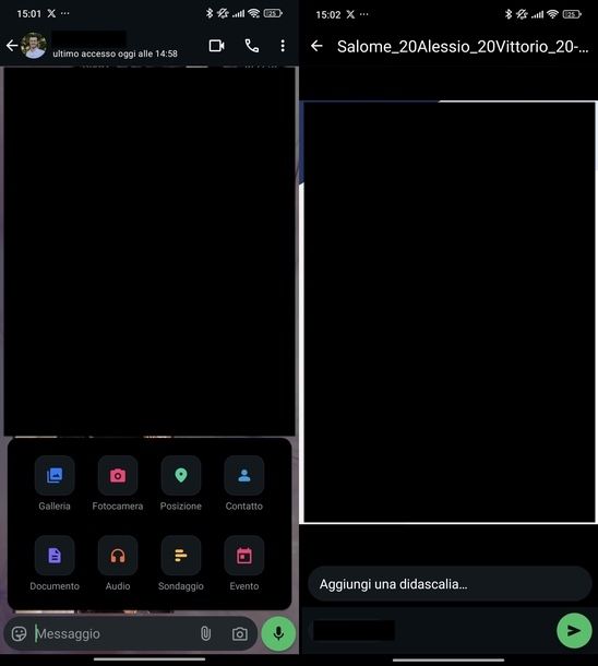Mandare documenti PDF WhatsApp Android