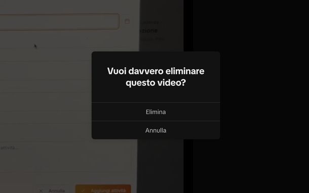 Eliminare TikTok privati Web