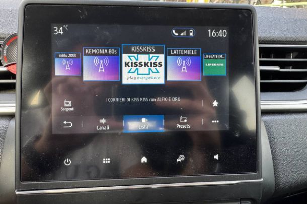 Come sintonizzare radio DAB Renault