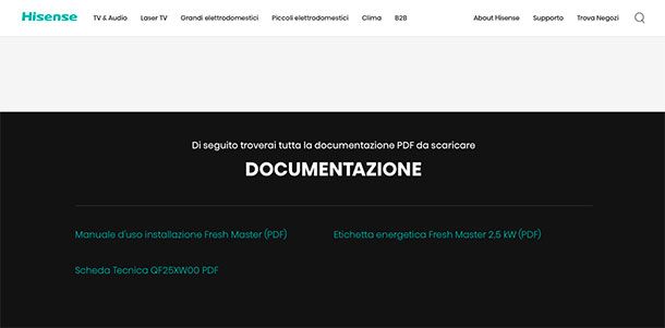 Come pulire filtri condizionatore Hisense