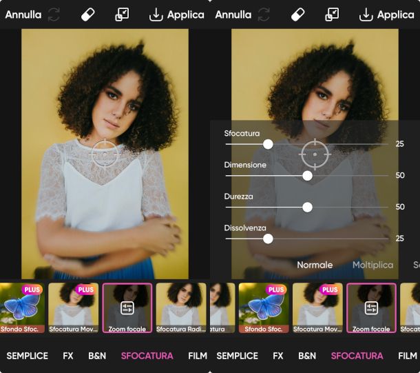 schermate app Picsart iPhone