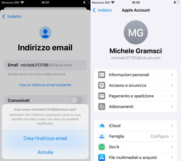 Email Apple