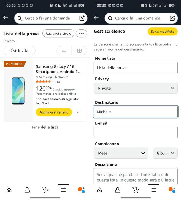Wishlist Amazon