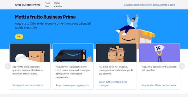 Amazon Prime Business