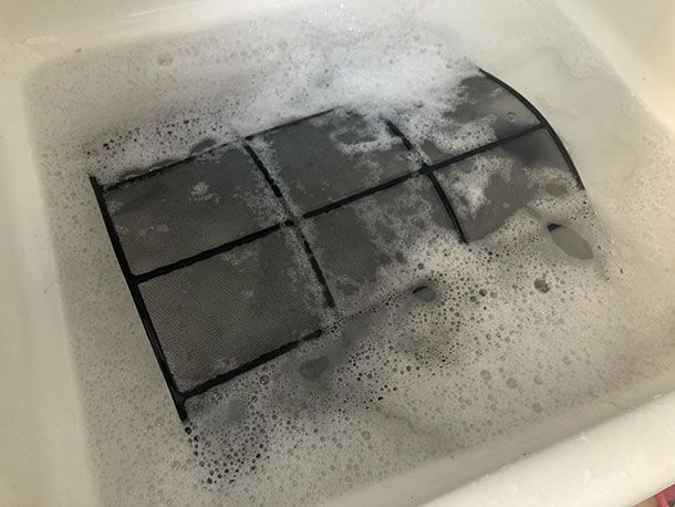 Come lavare filtri condizionatore 2
