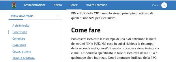 Recuperare prima parte PIN PUK CIE