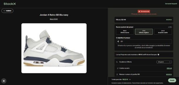 Offerta StockX