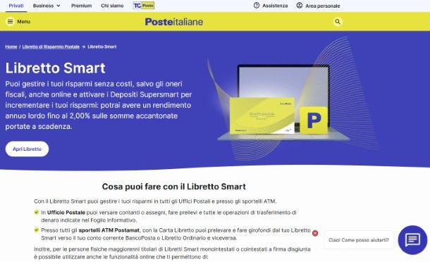 Info Libretto Smart