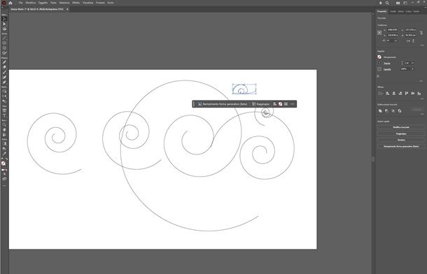 illustrator spirali