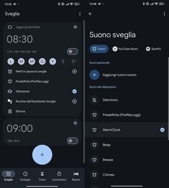 App Orologio Google