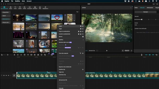 interfaccia CapCut desktop