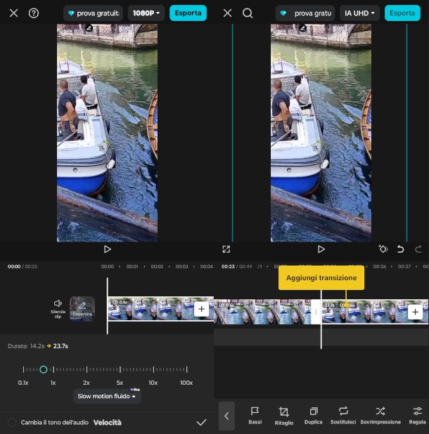schermate CapCut Android