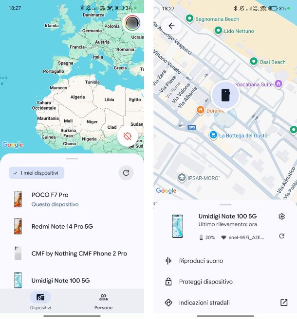 Come trovare telefono perso con Google: smartphone e tablet
