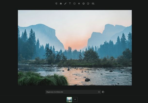 Scrivere foto chat WhatsApp Web