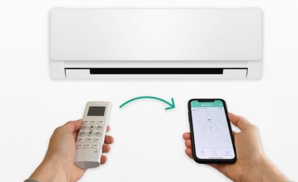 controllo climatizzatore con smartphone