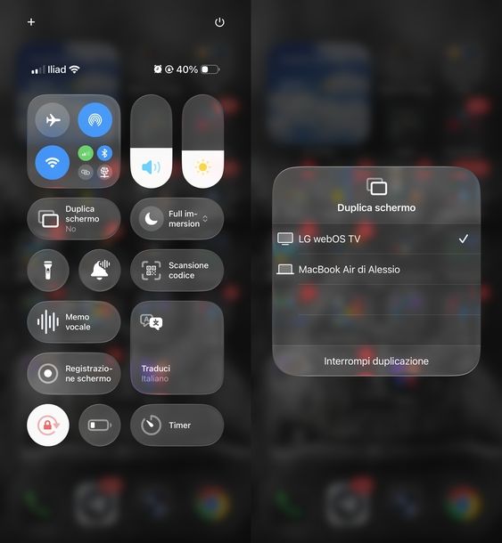Vedere Facebook su Smart TV iPhone