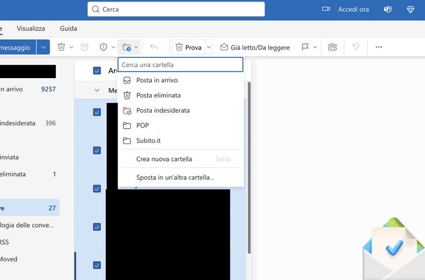 Recuperare mail archiviate Outlook new Windows