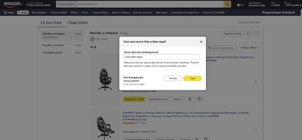 Lista Amazon