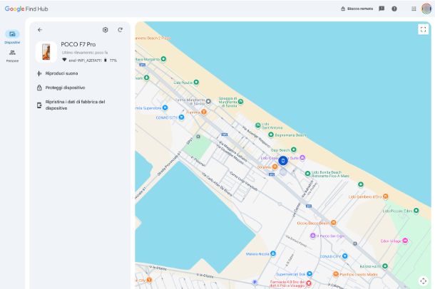 Come eliminare account Google Android da PC