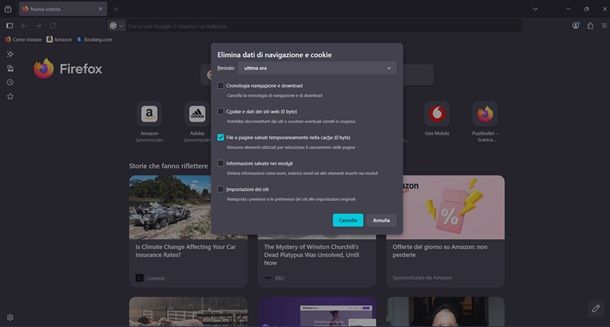 firefox cache