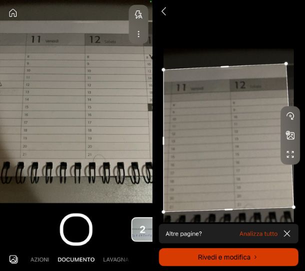 Microsoft Lens per iOS