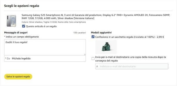 Regalo Amazon