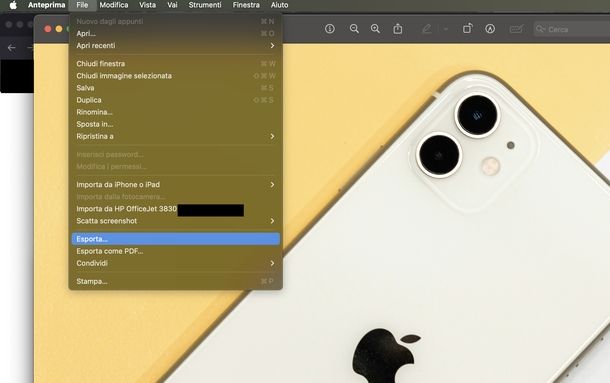 Trasformare foto in PDF gratis Anteprima macOS