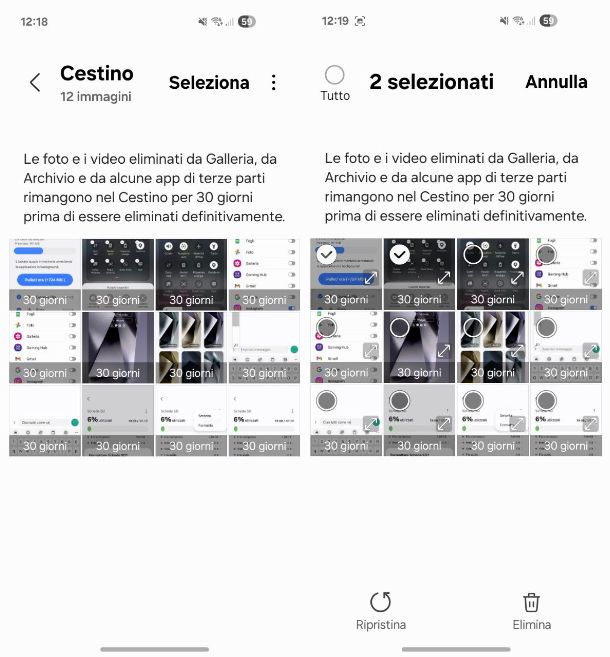 Come recuperare file cancellati da smartphone Samsung