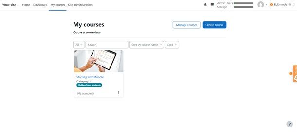 course