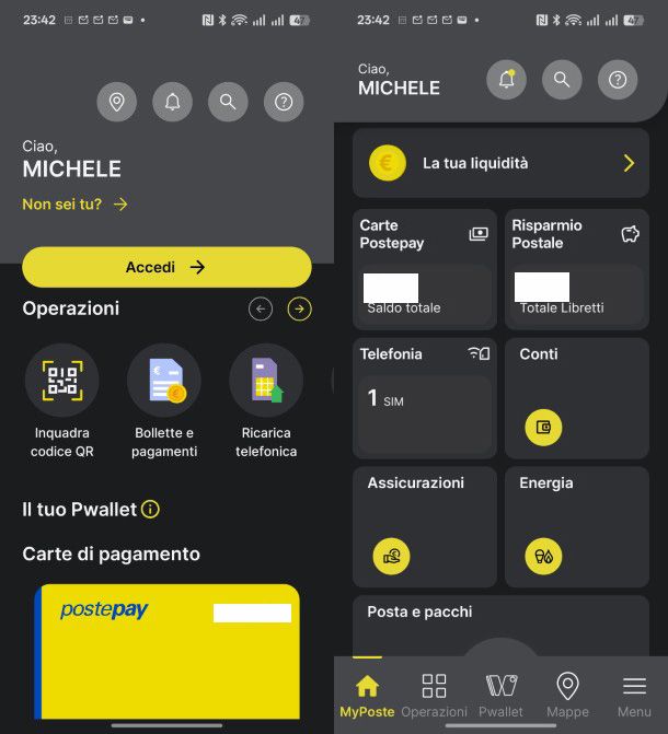 App Poste Italiane