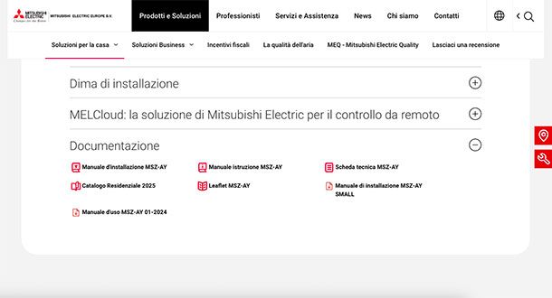 Come pulire filtri condizionatore Mitsubishi