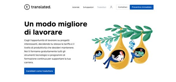Translated app per traduttori freelance
