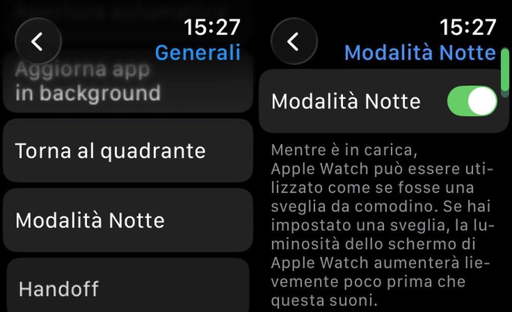 App Sveglie Apple Watch