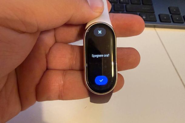 Come spegnere Mi Band Xiaomi