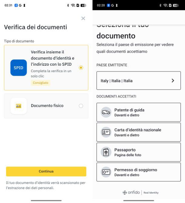 Binance app