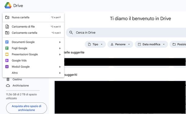 Documento Google Drive online