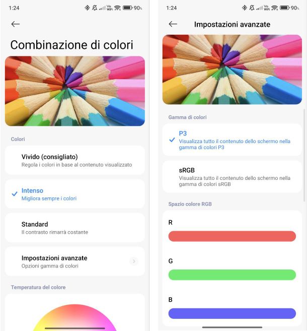 Come calibrare lo schermo su Xiaomi