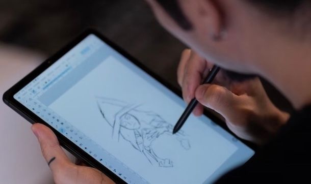 Disegnare su iPad con penna