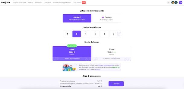 Abbonarsi a Novakid