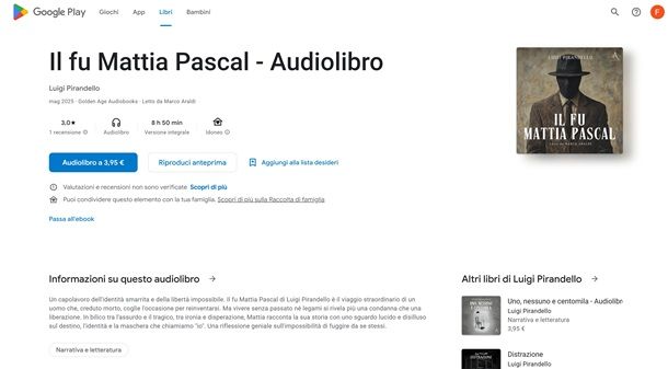 google play audiolibro