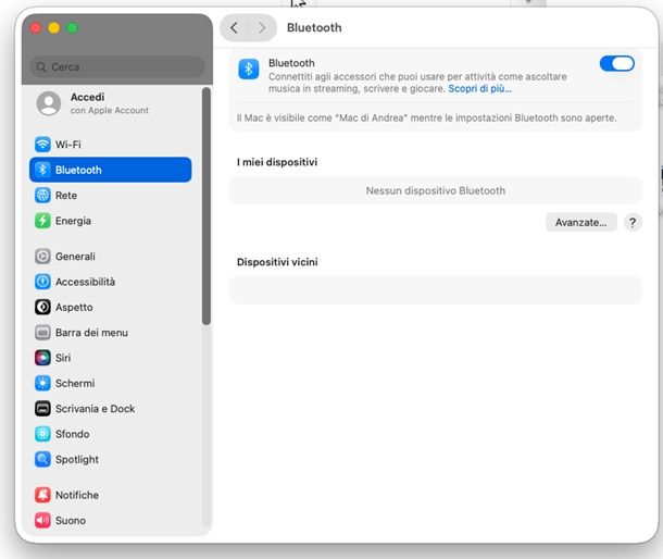 bluetooth mac