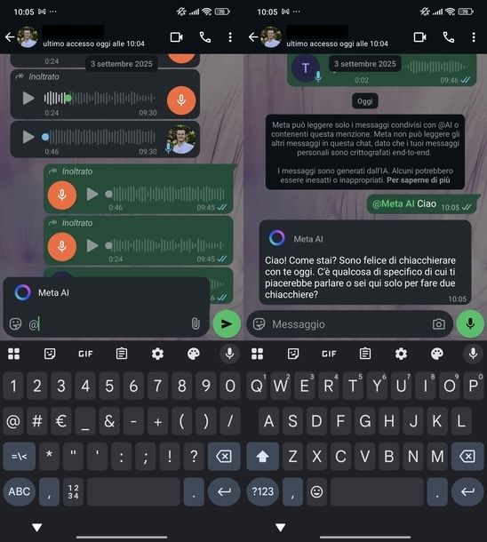 Taggare Meta WhatsApp Android