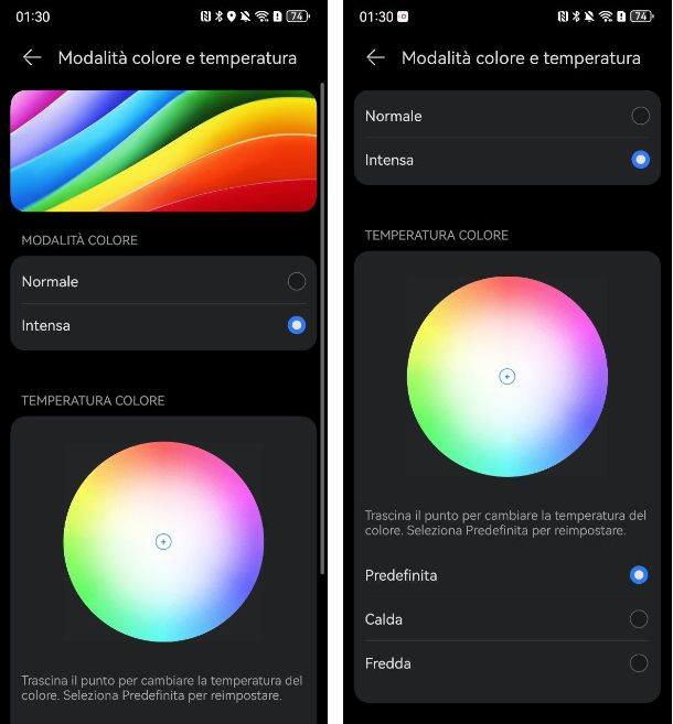 Come calibrare lo schermo su Huawei