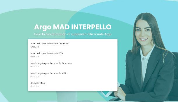 home page sito MAD Argo