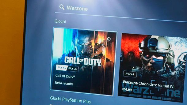 Installare il gioco dal PlayStation Store PS5