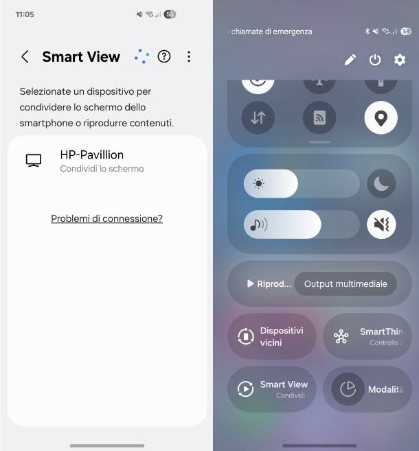 Come trasmettere lo schermo Samsung