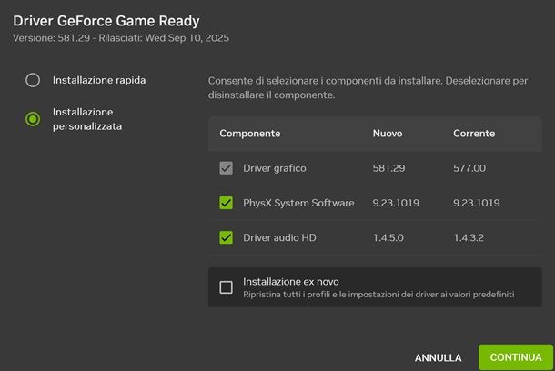Come disinstallare driver