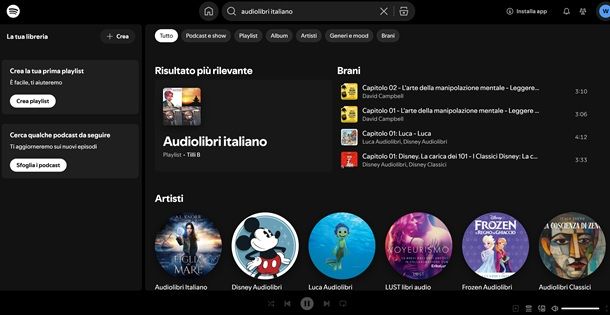 spotify libri