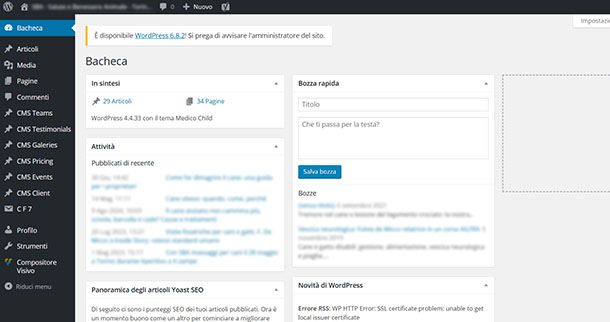 Sito WordPress